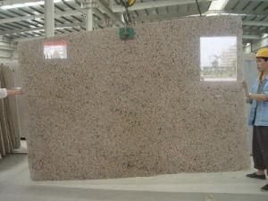 Polished Slab Chinese Granite Xili Red for Countertops