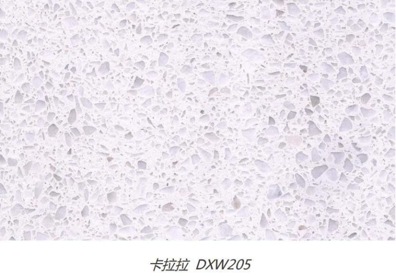 Customized High Quality Inorganic White Terrazzo Slabs Countertop Factory Direct