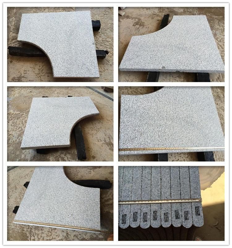 Black Dark Grey Granite Swimming Pool Coping Stone / Paving Stone