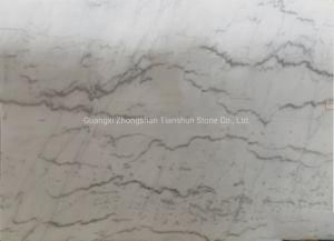 White Grey Vein Marble Application Cut to Size
