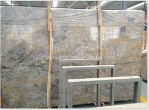 Polished Gold Imperial Marble for Slab/ Tile/ Fireplace