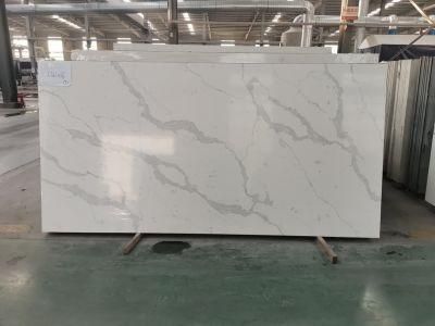 High Quality Lql016 White Artificial Quartz Stone Slab Used for Decoration