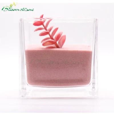 Macaron Pink Colored Dyed Sand for Kids Painting