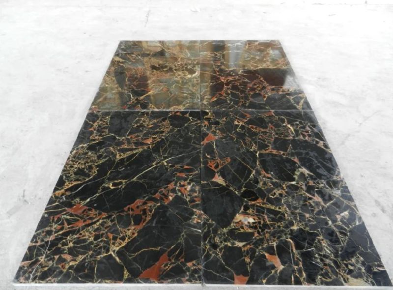 High Quality Black Golden Marbles in China