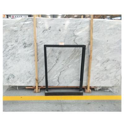 Chinese White Marble Slab Natural Stone Tile for Home Interior Decoration