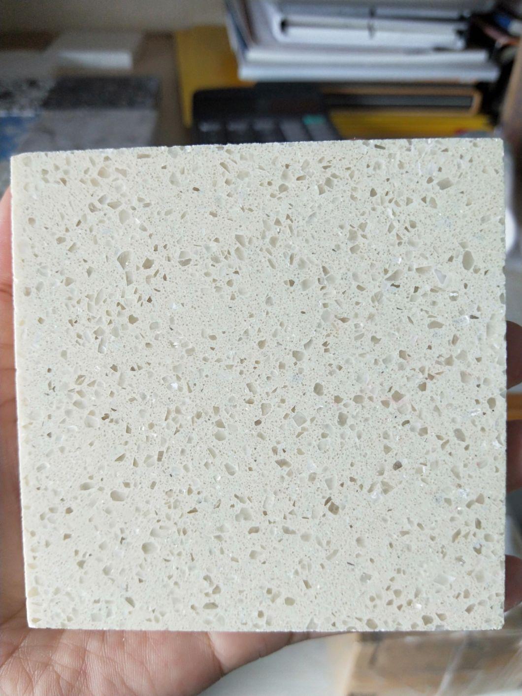 High Quality Yellow Crystal Quartz Stone for Home Countertop Windowsill