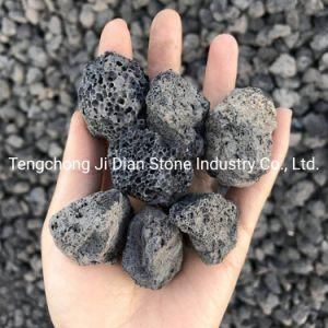 Black Volcanic Lava Rock Red Pumice Stone Granule