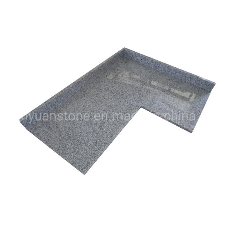Grey/Black Granite Leather Surface Stone Granite for Bathroom Countertops/Countertop/Vanity Top/Slabs