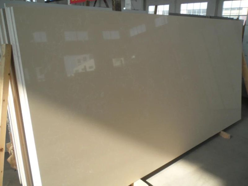 Chinese Polished White/Black/Grey/Yellow/Blu/Beige/Red Artificial /Engineered Quartz Stone Slabs