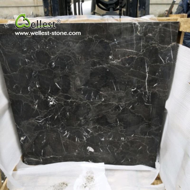 Shanxi Black Granite Polished Big Slab for Countertops