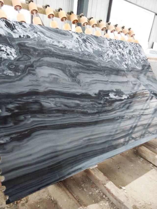 Popular Natural Hilton Grey Marble Slab and Tile for Hotel Wall Floor Decorate