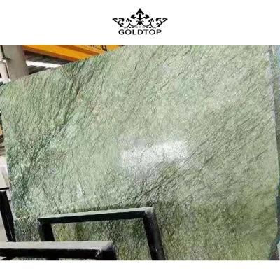 High Quality Cut to Size Green Marble Slab for Background Wall