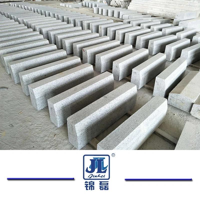 G682/G603/G602/G654/G684 Grey/Black/Red/Yellow Granite/Basalt/Block/Cobble/Cube/Flag Kerbstone for Garden Landscape/Driveway Construction Project