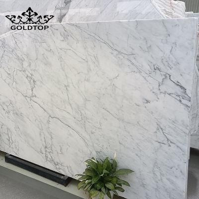 Hot Sale Polished/Honed Statuario White Marble Vanity Top for Walling/Flooring/Kitchen/Bathroom/Basement/Apartment/Villa