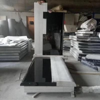 Memorial Shanxi Black Granite Memorial Headstone Monumnet Tombstone