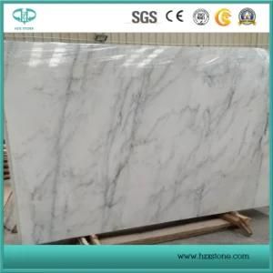 Polished/Honed Carrara/Statuary White Marble Slabs Wall Flooring Tiles