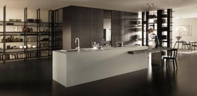Cararra Solid Surfaces Engineered Quartz Stone Slab with NSF SGS Certification