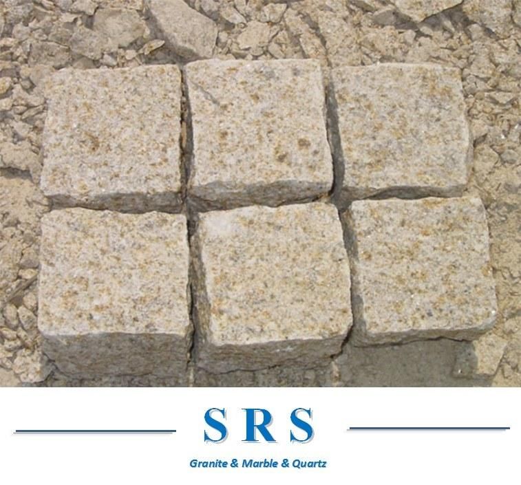 Natural Stone Rusty Yellow Granite G682 Paving Stone for Garden Landscape/Sidewalk Paving/Park/Driveway/Walkway/Parking Pavers