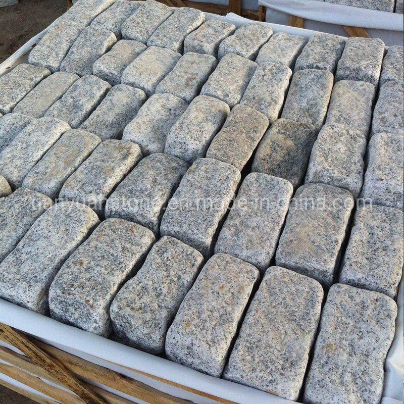 Cheap Chinese Red Porphyry Paving/Granite Paving Stone/Cube Stone/Cubic Stone/Cobbles