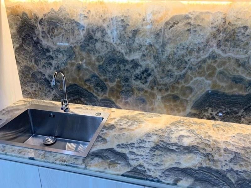 Marble Tile/Slab/Countertop Solid Surface Kitchen Vanity/Table Marble Good Supplier