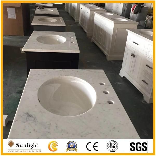 Custom Natural Heaven Bird Vanity Top Marble Countertops for Kitchen