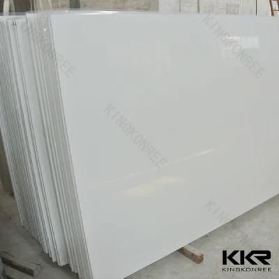Kkr 20mm White Quartz Stone for Floor Tile Countertop