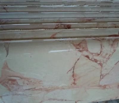 Cheapest Beige Marble Slabs Polished Stone Staircase Floor Tiles Plates/Borders
