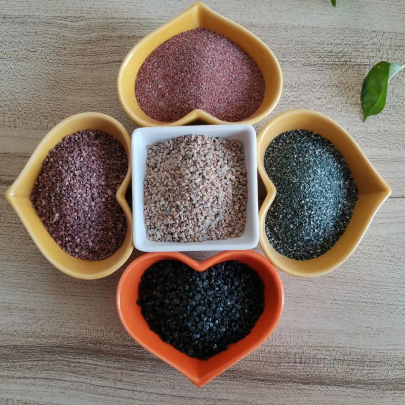 Factory Supply High Quality Texture Painting Building Decoration Used Natural Colored Sand