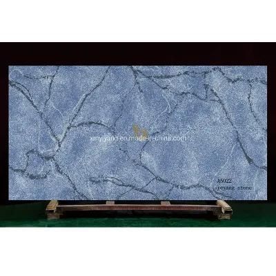 Blue/Red/Grey/Beige/Brown/White Quartz Stone Vanitytops/Worktops/Countertops for Kitchen/Bathroom/Hotel/Stair/Mosaic Stone Wholesale