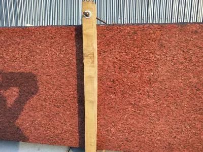 Chinese Cheap Dyed Red Granite Slab High Quality Vietnam Best Seller