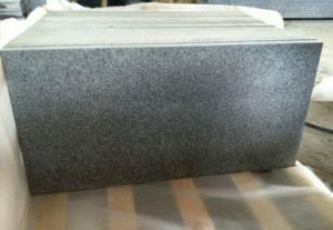 Padang Dark Glanite Flamed Tile for Outside Flooring
