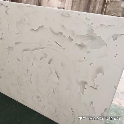 Hot Sale Transparent Artificial Onyx Stone Veneer for Office Desk