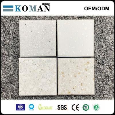 2022 Solid Surface Colors Mixed White Granules OEM/ODM Customized