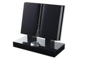 China Black Bible Headstone, Book Style Headstone
