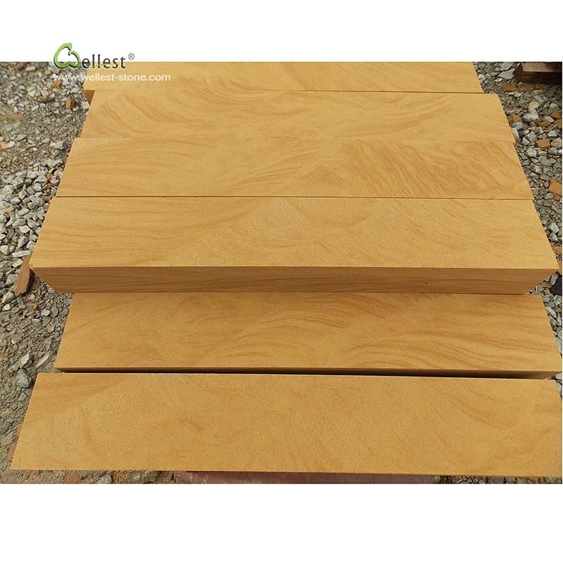 Sy153 Gold Sandstone Flooring Tile Panel