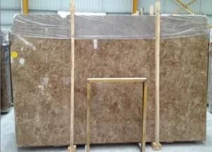 Chinese Light Emperador Marble for Wall Cladding/Flooring Slab Tiles