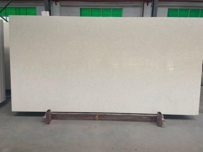 Crastal Polished Surfaces Engineered Quartz Stone Slab with NSF SGS Certification for Top
