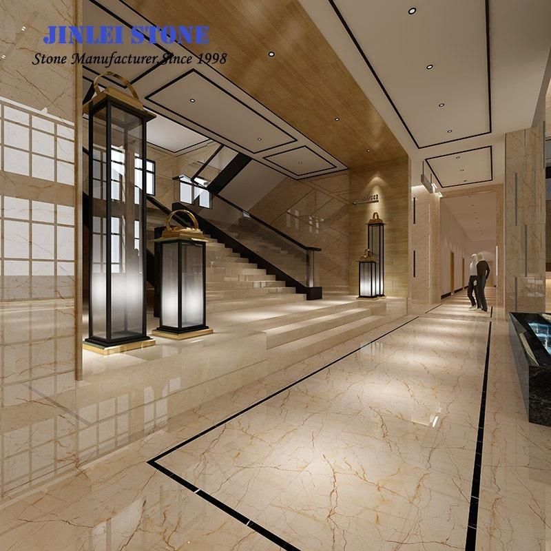 Natural Stone Sofitel Gold/Golden Yellow Marble for Slabs/Wall/Flooring Tiles/Background