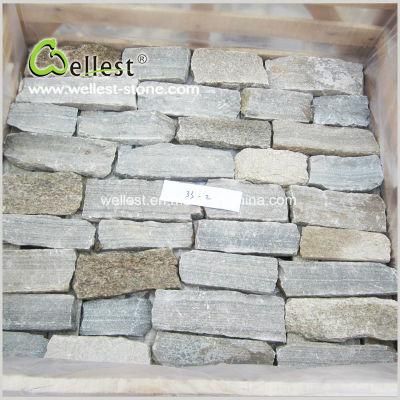 Blue Mix Color Loose Stone Strip for Outside Wall