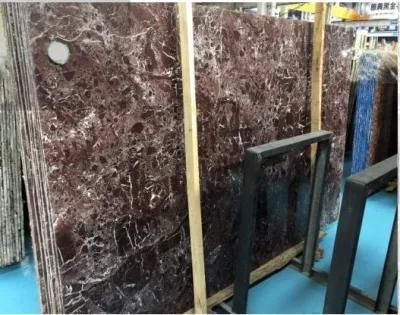 Red/White/Black/Red/Brown/Green/Gold/Yellow/Polish/Leather/Decoration/Flame Azul Bahia Marble Kitchen Countertop Bathroom Wall Floor Tile