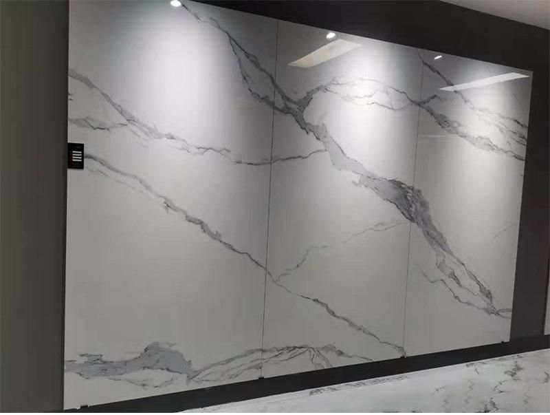 Low Price Artificial Marble Imitation Floor Wall Panel with Italy Quartz Sintered Stone