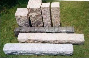 G682/G603/G654/G602/G636/Natural Split/Sawn Cut/Polished/Honed/Flamed/Bush-Hammered Granite Kerbstone