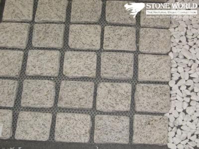 Granite Natural Split Cube Stone, Paving Mesh, Paving Stone, Paver