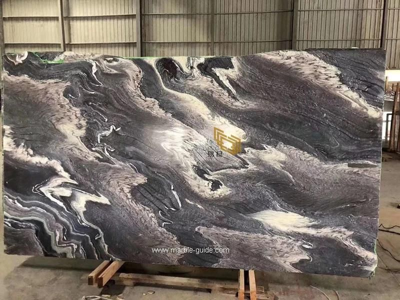 Colorful Polished Kinawa Violet Marble Slabs for Kitchen Countertop/Wall/Tabletop/Coffee Table/Flooring