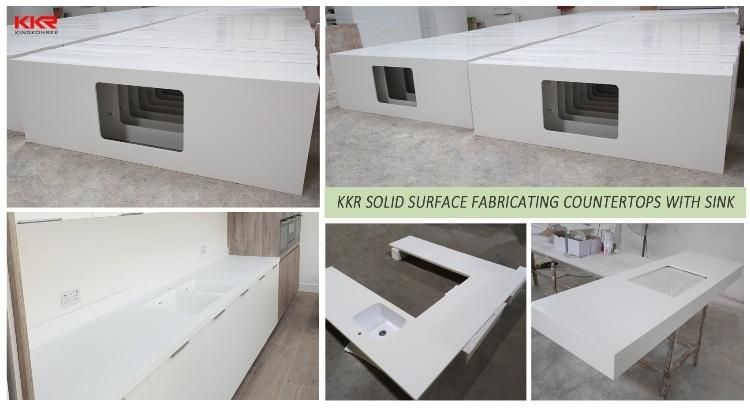 China Made Light Grey Marble Kitchen Countertop