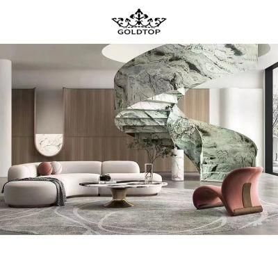 Green Onxy/ Marble Tile for Floor and Wall Decoration Stairs/Step Tile