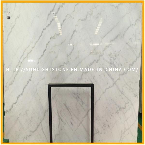 China Cheap Guangxi White Marble for Stone Floor Tiles