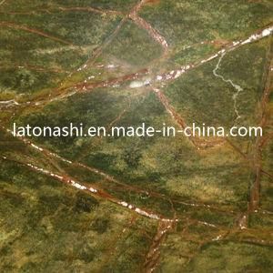 Polished Natural Forest Green Marble for Tile, Slab, Countertop, Backplash