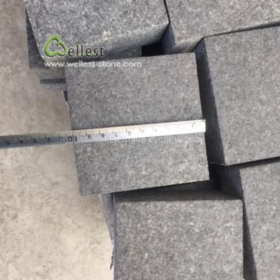 2019 New G684/New Fuding Black/New Black Pearl/Black Granite Paving Stone/Cobble Stone/Cobblestone/Pavers/Setts