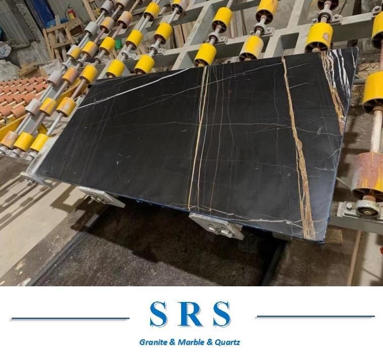 Black Saint Laurent Marble for Interior Projects